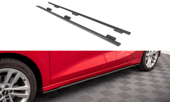 Seitenschweller Erweiterung Street Pro für Audi A3 8Y von Maxton Design