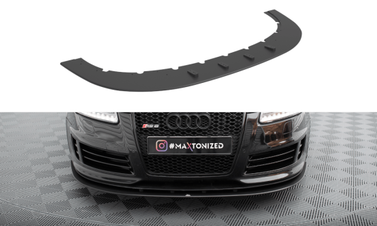 Front Lippe / Front Splitter / Frontansatz Street Pro für Audi RS6 4F von Maxton Design