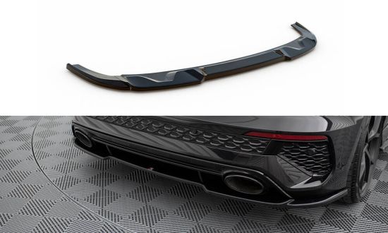 Zentraler Hinterer Splitter für Audi RS3 8Y Sportback von Maxton Design