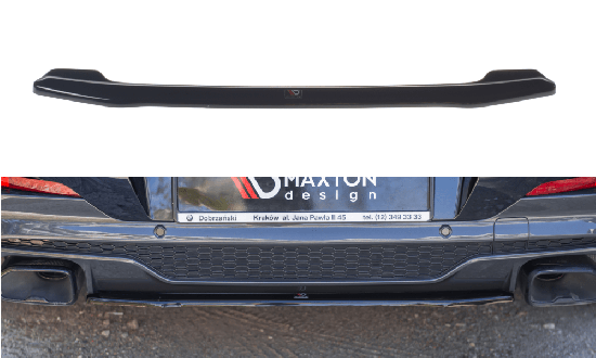 Zentraler hinterer Splitter für BMW X4 M-Paket G02 von Maxton Design