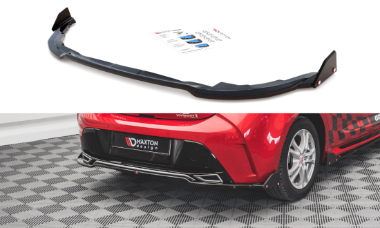 Zentraler hinterer Splitter mit Flaps für Toyota Corolla GR Sport von Maxton Design