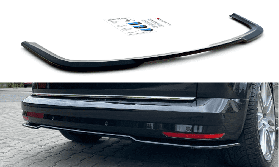 Zentraler hinterer Splitter für VW Caddy SA von Maxton Design