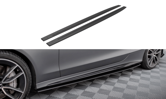 Seitenschweller Erweiterung Street Pro für Mercedes-Benz C43 AMG Coupe C205 Facelift von Maxton Design