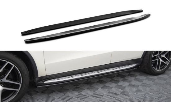 Seitenschweller Erweiterung für Mercedes-Benz GLE Coupe AMG-Line C292 von Maxton Design