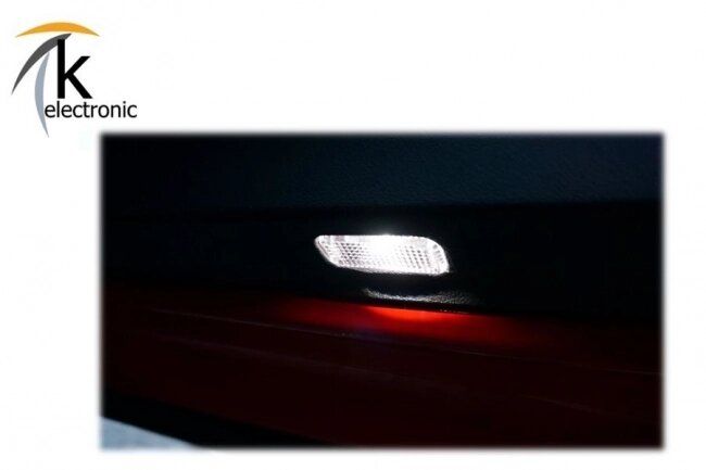 LED-Einstiegsleuchten Original Audi LED Schriftzug S-Logo Türbeleuchtung  OEM