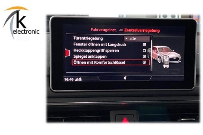 Audi A5 F5 B9 Lenkradheizung beheizbares Lenkrad Nachrüstpaket