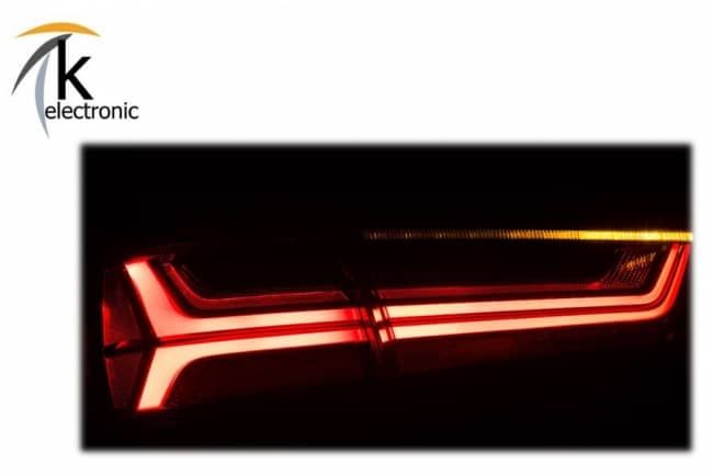 Qqmora Auto Dynamische Blinker Modul Wasserdichte LED Rückleuchten  Dynamische Blinker Adapter Kabelbaum Blinker Modul Kits Fit für A6 C7  2012-2018 : : Auto & Motorrad
