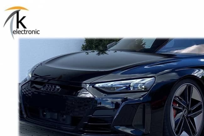 Audi e-tron GT schwarze Ringe vorne