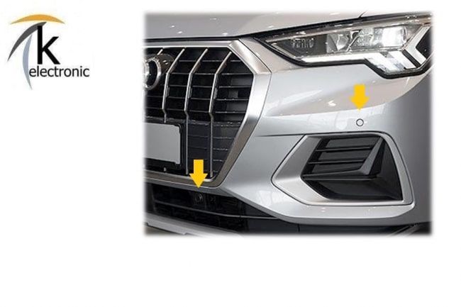 Audi Q3 F3 Einparkhilfe vorne + hinten optische Darstellung