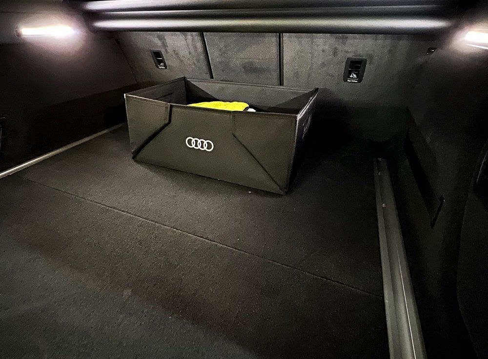 Audi Kofferraumbox faltbar schwarz Original Zubehör