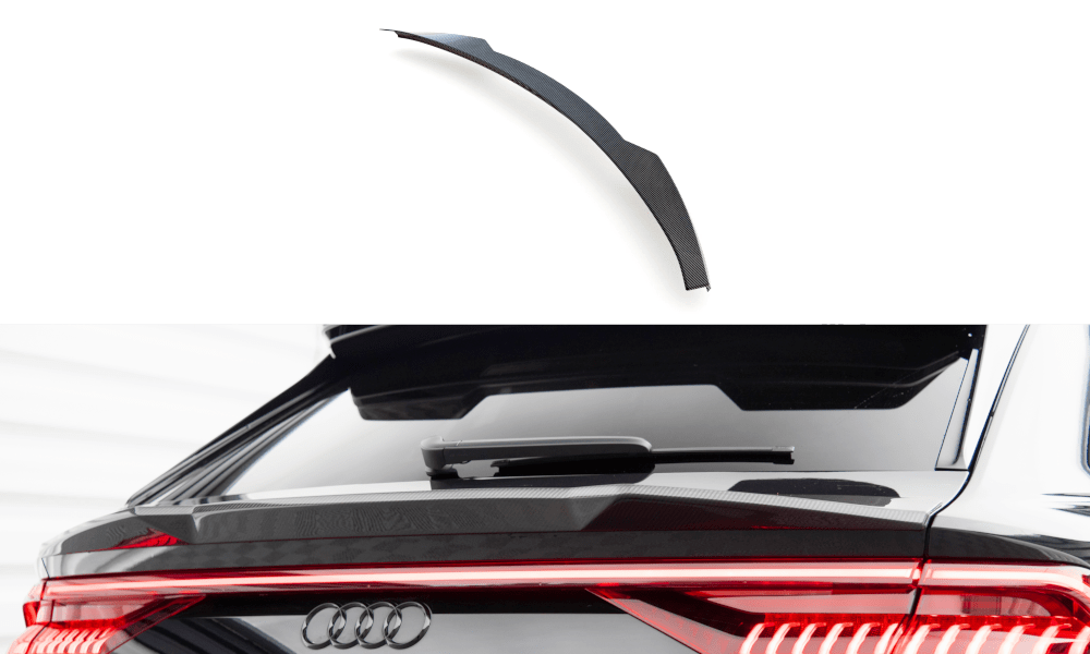 Carbon Spoiler Cap unter Heckscheibe für Audi RSQ8 4M von Maxton