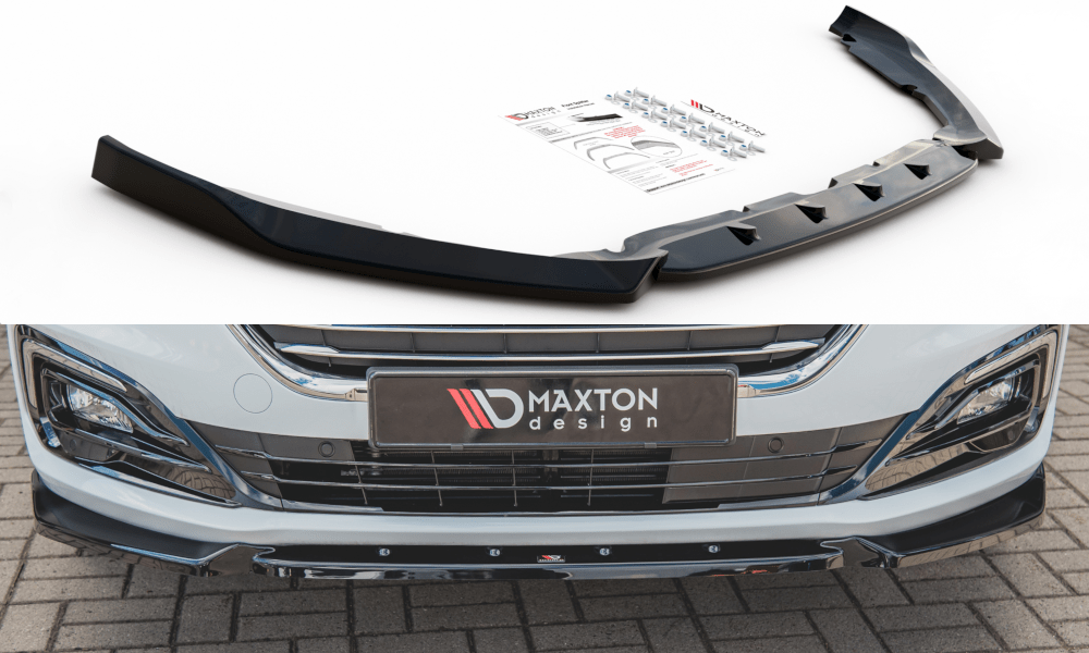 Front Lippe / Front Splitter / Frontansatz für Ford Mondeo MK5 von Maxton  Design