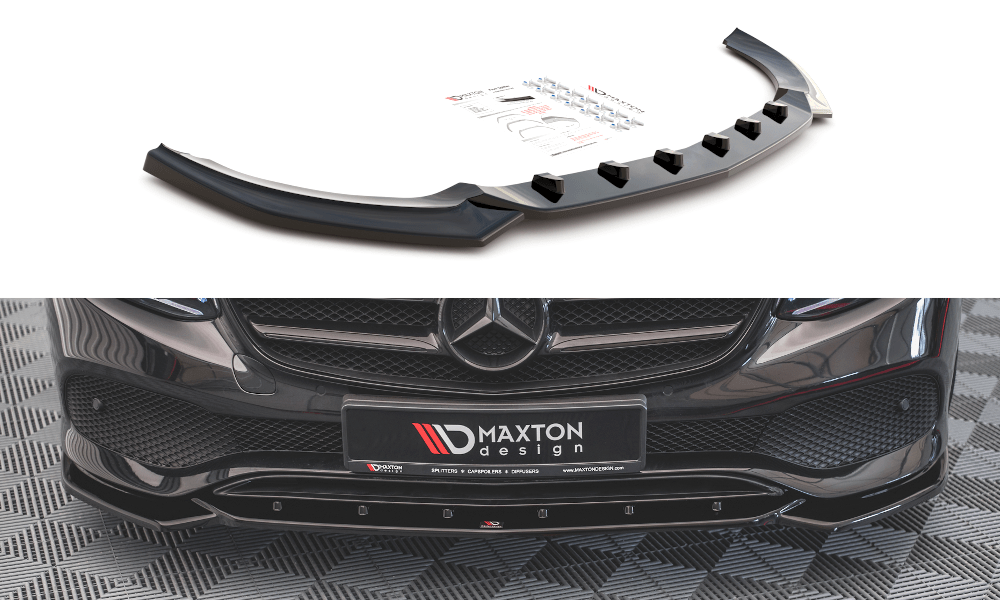 Front Lippe / Front Splitter / Frontansatz für Mercedes E-Klasse W213 von  Maxton Design