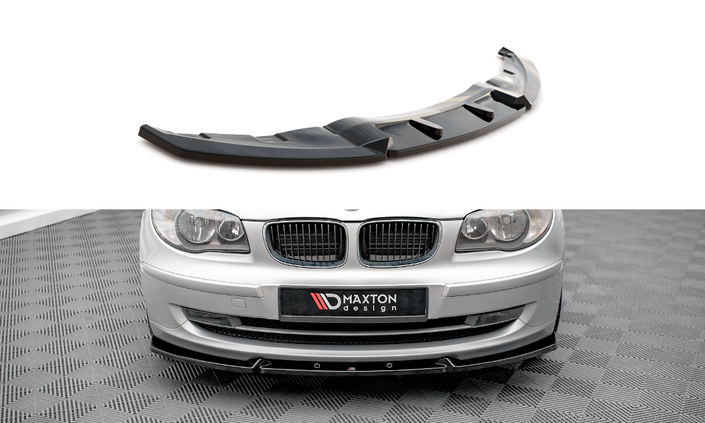 Front Lippe / Front Splitter / Frontansatz V.3 für BMW 1er E81