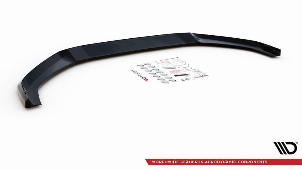 Auto Frontspoiler für Audi A4 S4, Frontschürze Lippe Auto Frontlippe  Spoiler Separator Kohlefaser Diffusor Guard : : Auto & Motorrad
