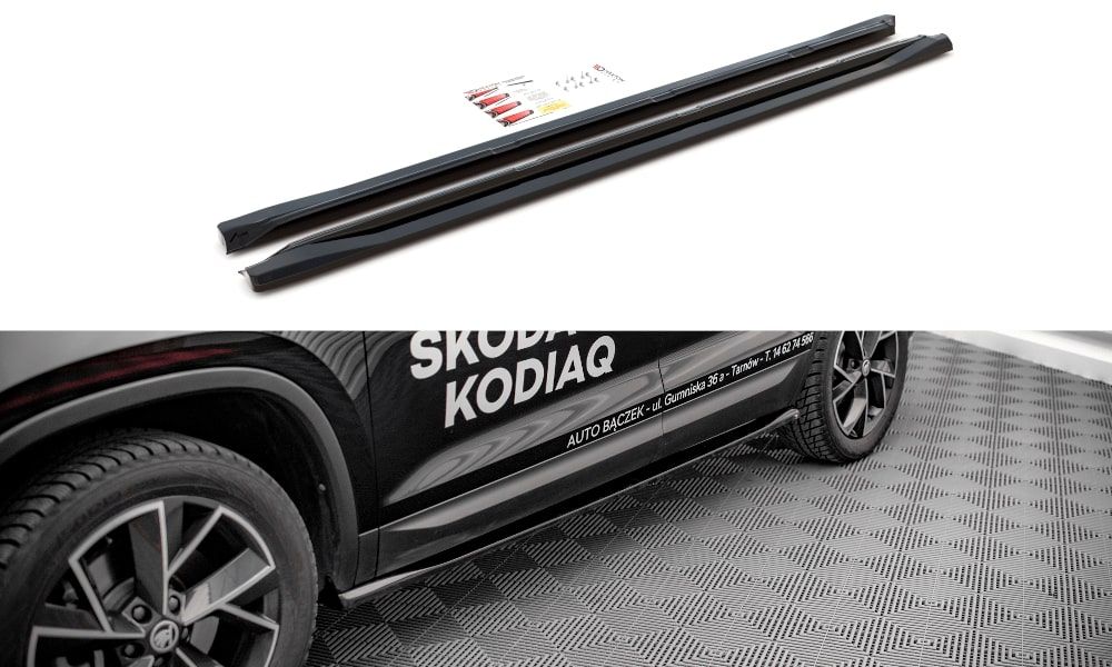 Seitenschweller Erweiterung für Skoda Kodiaq NS7 Facelift von