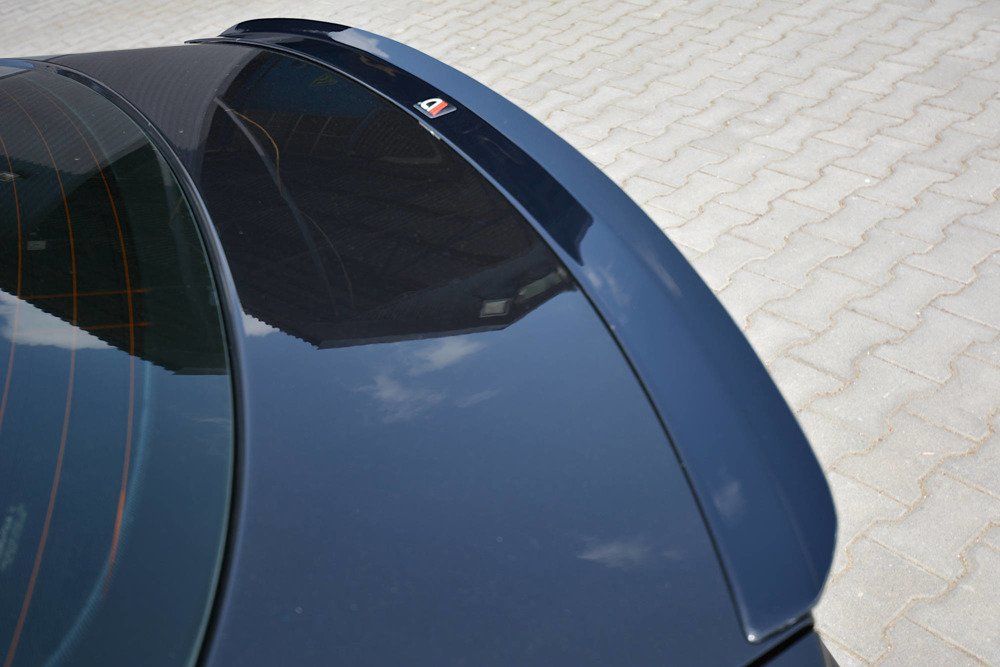 Spoiler CAP passend für AUDI A6 C6 S-LINE (vor Facelift) schwarz