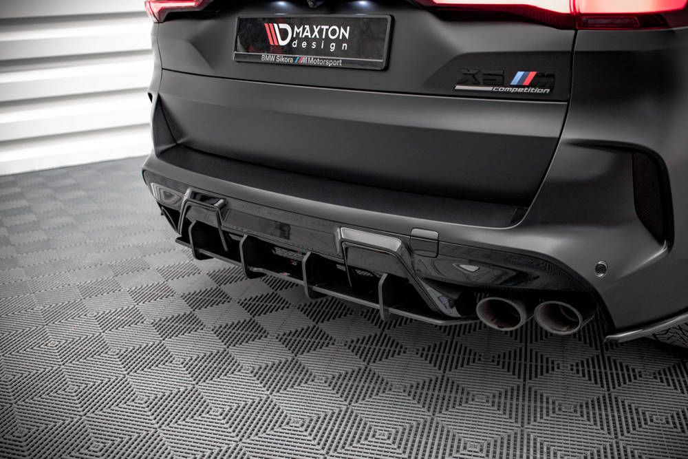 Heck Diffusor Street Pro für BMW X5 M F95 von Maxton Design