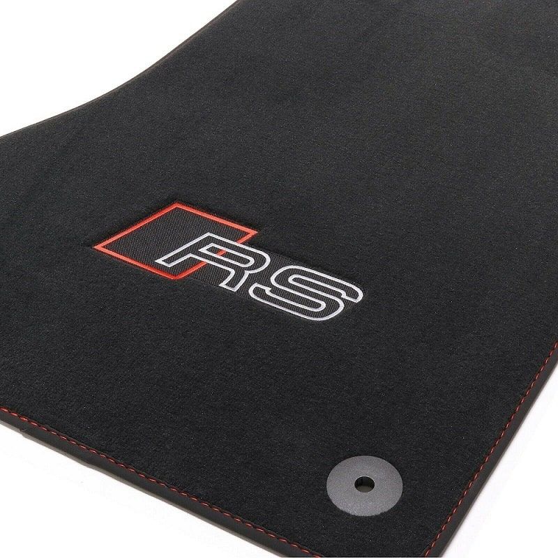 mit Fußmatten hinten Premium vorne RS Set und Original A3 Logo Audi (8V) Textil