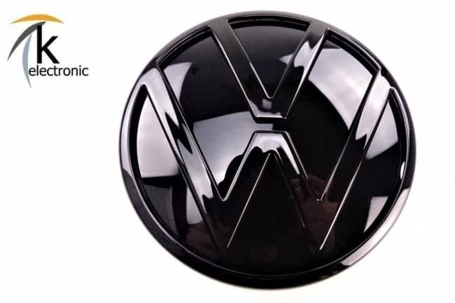 VW Tiguan 2 (AD1/BW2) BLACK Heck Emblem Schwarz bis 07.2020 - Exclusiv  veredelte Embleme aus der SCHWEIZ
