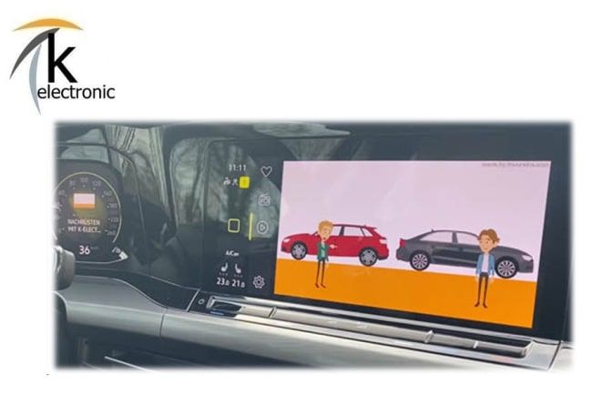 AUDI e-tron GT Video in Motion Freischaltung während Fahrt Filme VIM