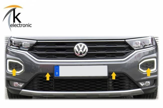 VW T-Roc A1 Einparkhilfe vorne + hinten mit OPS Nachrüstpaket