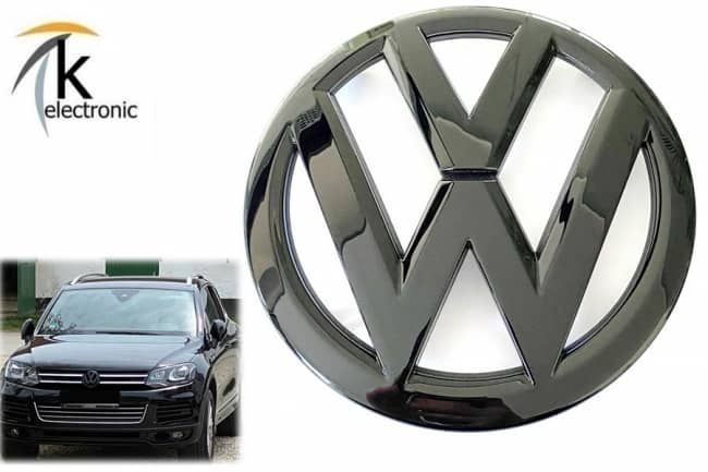 Kühlergrill Frontgrill VW Golf 5 V GT Grill vorn schwarz matt