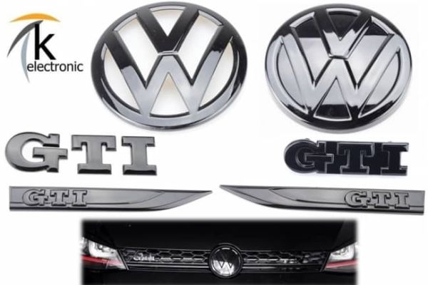 VW Golf 7 5G schwarzes Zeichen hinten