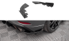 Seitliche Heck Diffusor Erweiterung Street Pro mit Flaps für Audi S3 8V Sportback Facelift von Maxton Design