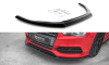 Front Splitter / Cup Schwert / Frontansatz V.1 für Audi A3 S-Line 8V Limousine von Maxton Design