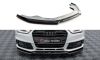 Front Lippe / Front Splitter / Frontansatz V.2 für Audi A4 Competition B8 Facelift von Maxton Design