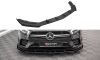 Front Lippe / Front Splitter / Frontansatz Street Pro mit Flaps für Mercedes A-Klasse AMG-Line W177 von Maxton Design